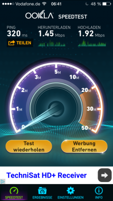 WiFi_Test_FlughafenDuesseldorf