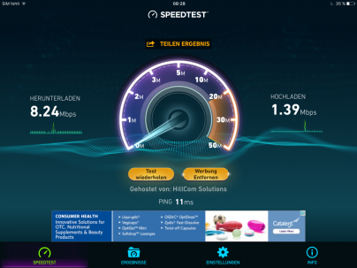 WiFi_Test_Novotel_Nuernberg